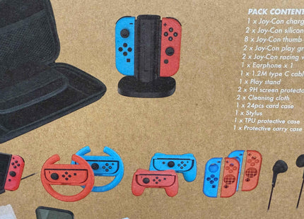 ADX Nintendo Switch 24 1 Mega Bundle Video Games Consoles Game Accessories