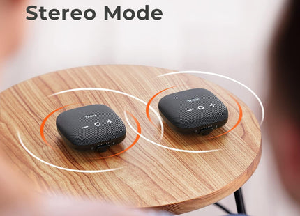 Tribit StormBox Micro 2 Bluetooth Speaker, IP67, XBass, Wireless Pairing