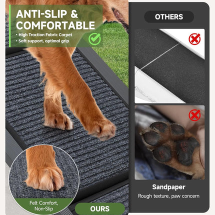 Dog Ramp 170cm Foldable Non Slip Pet Ramp for Cars Sofa Bed up to 250lbs Fellie