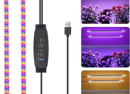 Led Grow Light USB DC5V Timer Phyto Lamp For Plants