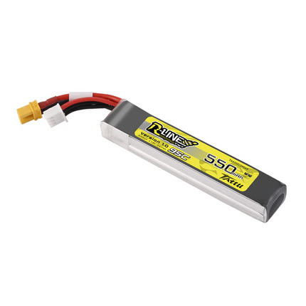 Tattu R-Line 550mAh 7.4V 2S1P 95C Lipo Battery