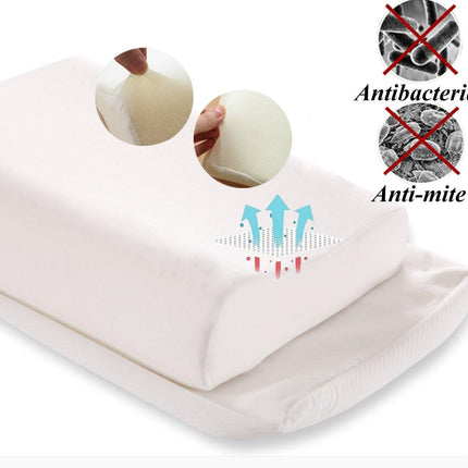 Ecosafeter 2024 Memory Foam Cervical Pillow - Orthopedic, Supportive & Washable
