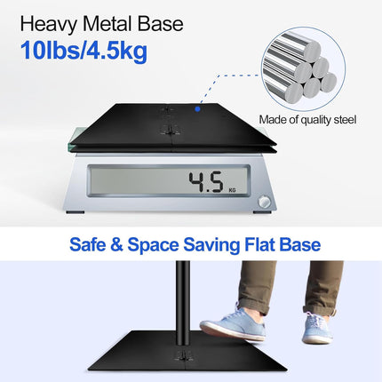 Backdrop Stand Heavy Duty 3x3m Adjustable Background Frame Steel Base EMART