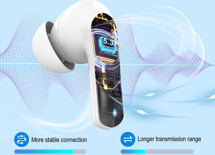 Wireless Earbuds Bluetooth 5.3 40H Playtime Noise Cancelling Mic Gaming