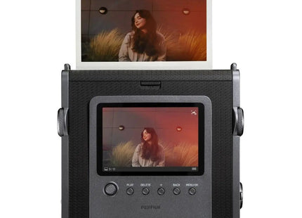 Fujifilm Instax Wide Evo Hybrid Instant Camera - Black