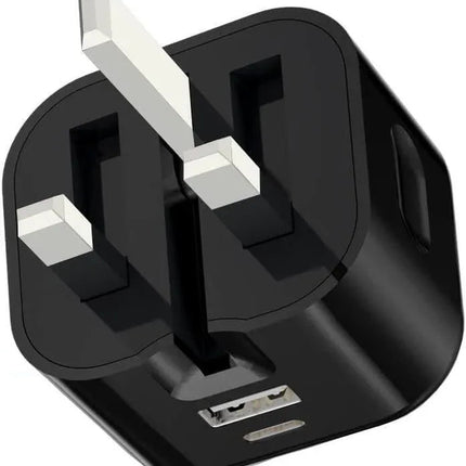Fast PD Charger Dual USB Charging Adapter For iPhone Samsung Universal UK PLUG