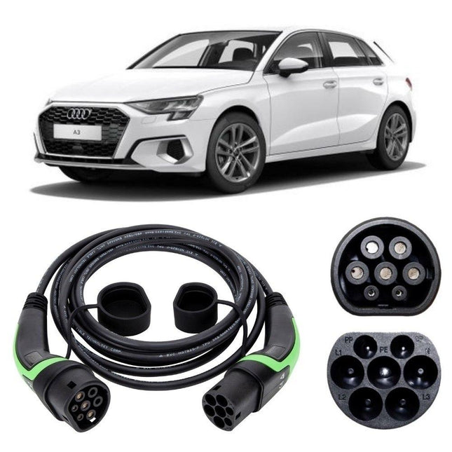 Audi A3 TFSI e EV Charging Cables