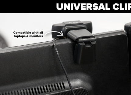 PRAKTICA HD USB-A Webcam with Built-in Noise Reduction Microphone