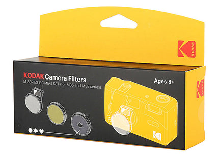 Kodak Camera 3x Filter Set for M35 and M38 Film Camera