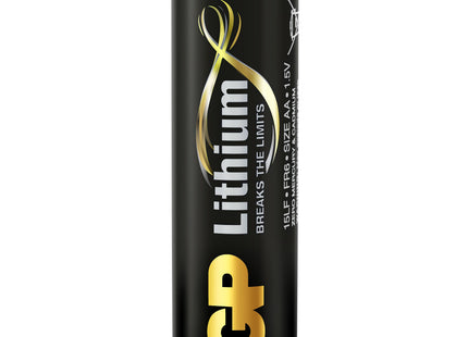 GP AA Lithium Batteries - Pack of 4