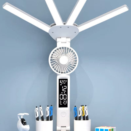 3in1 Multifunction Table Lamp LED Four-headed Folding