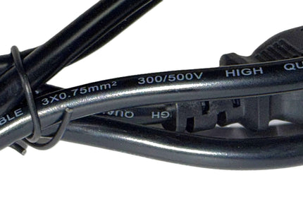 Kettle Lead Extension 1m Cable IEC Male to Female UPS Lead C13 - C14 Mains 240V