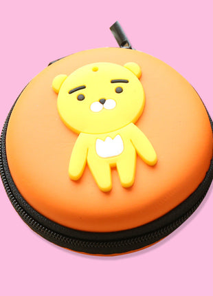 Direct selling new cute zero wallet cartoon earphone collector charger Box Coin handbag wholesale