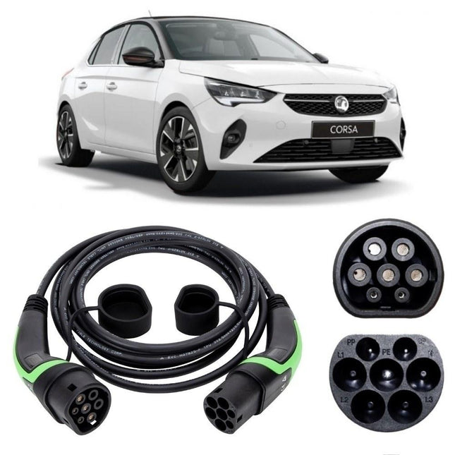Vauxhall Corsa-e EV Charging Cable