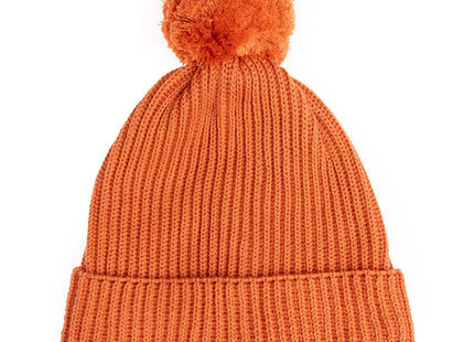HelloBaby Pom-Pom Knitted Baby Beanie (One Size)