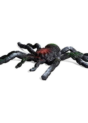 BOHS Rubber Jiggly Spider - Stretch & Squeeze - Realistic Big Soft Stretchy - Halloween Squishy Toy - Prank Bugs