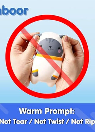 Anboor 4.7" Squishies Cat Toy Squishy Toys Kawaii Scented Soft Slow Rising Squeeze Stress Relief Kids Toy Halloween Birthday Day Gifts