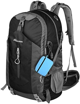 Geekria Silicone Case Cover Compatible with Jabra Elite Active 65t True Wireless Earbuds, Protective Earphones Skin with Keychain Hook (Blue)