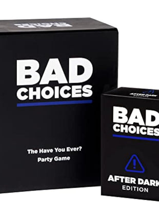 BAD CHOICES Party Game + After Dark Edition Set - Hilarious Adult Card Game for Friends, Fun Parties and Board Games Night with your Group