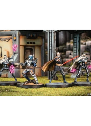 Atomic Mass Games | Star Wars Shatterpoint: Twice the Pride - Count Dooku Squad Pack | Tabletop Miniatures Game | Ages 14+ | 2 Players | 90 Minutes Playing Time