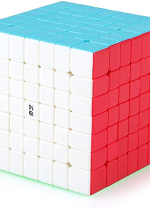 7x7 7x7x7 Magic Cube,Speed Cube 7x7,Easy Turning 3D Puzzle Cube Games Toy Gift for Kids Adults(Stickerless)