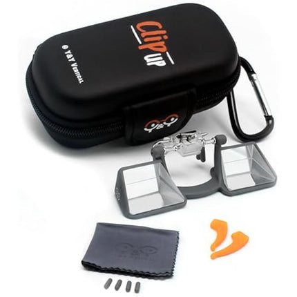 YandY ClipUp Belay Glasses Clip-On for use with Traditional Glasses or Sunglasses