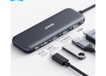 Anker USB C Hub 5-in-1 USBC to HDMI Splitter 4K Display USB-C 5Gbps 2×USB-A 3.0