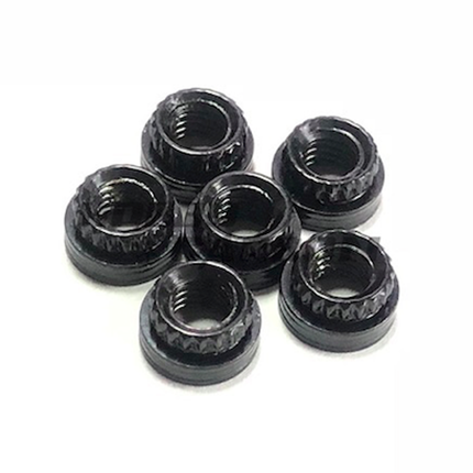 10pc M3 or M2 Steel Sunk Nuts (Press nuts/ Clinch Nuts) pack KFS2