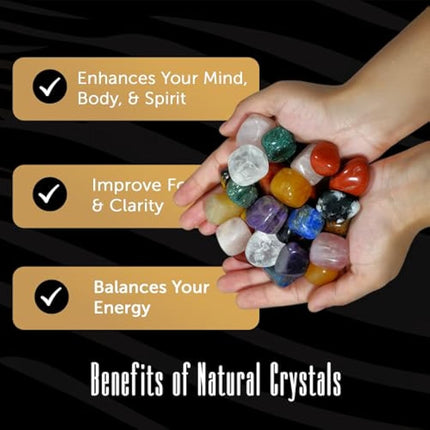 Seven Chakra Tree of Life, Artificial Tree, Crystal Tree for Positive Energy - Feng Shui Tree, Money Tree, Handmade 7 Chakra Tree, Stone Tree, Healing Crystals, Spiritual Gifts, Gifts for Women