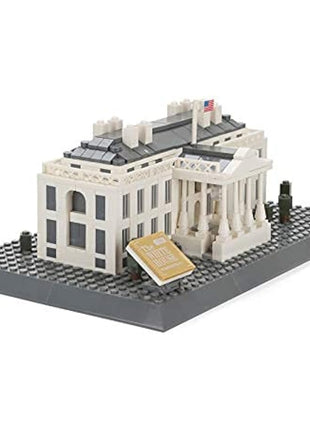 APOSTROPHE Games White House Building Block Set (770 Pieces) Washington D.C. White House Famous Landmark Series Model for Kids and Adults