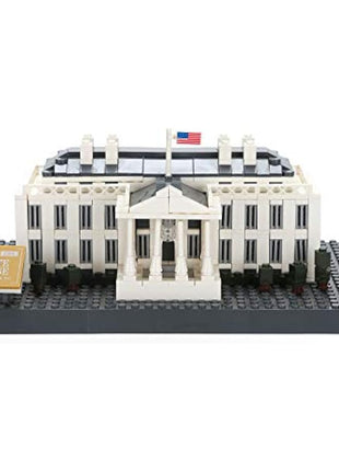 APOSTROPHE Games White House Building Block Set (770 Pieces) Washington D.C. White House Famous Landmark Series Model for Kids and Adults
