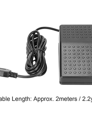 Annadue USB Foot Pedal, Single Pedal Photoelectric Switch Foot Control, One Key Customized Computer Keyboard Action Pedal Programmable Single Foot Switch Pedal for Keyboard Mouse PC Laptop