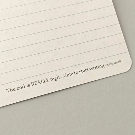 Dog Eared A5 Notebook