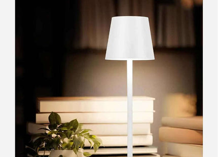 Cordless LED Table Lamp Rechargeable Desk Light IP54 Touch Dimmable White 2 Pack