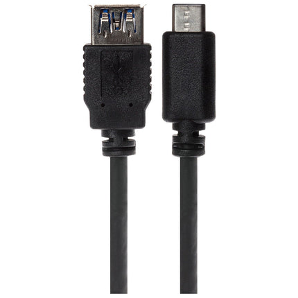 Maplin Pro USB-C Male to USB-A 3.1 Female Gen 2 60W Super Speed Data Transfer & Charging Adapter Cable - Black, 1m