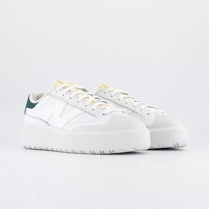 UK 6.5 New Balance CT302 Off-White Green Detail Women’s Sneakers – EU 40