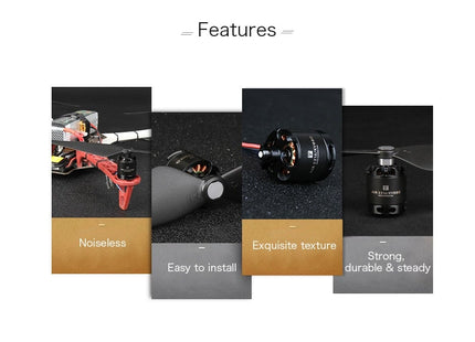 T-Motor Air Gear 450 ESC Combo Pack (matched Motors + Props + ESC)