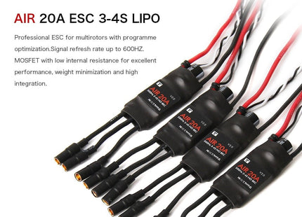 T-Motor Air Gear 450 ESC Combo Pack (matched Motors + Props + ESC)