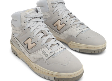 UK 6.5 New Balance 650 Men’s Leather High-Top Sneakers – EU 40