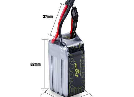 Explorer 900mAh HV 15.2V 80C 4S1P Lipo Battery Pack - XT30