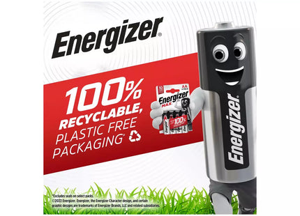 Energizer Max AAA LR6 Alkaline Power Batteries 10 Pack