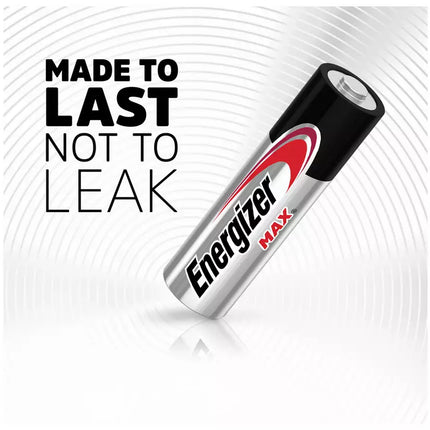 Energizer Max AAA LR6 Alkaline Power Batteries 10 Pack