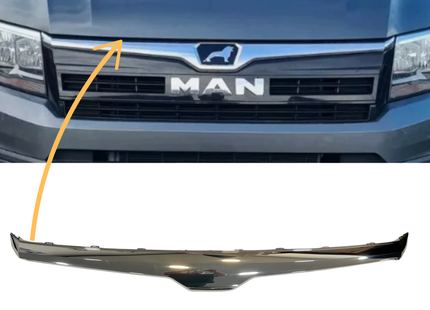 For MAN TGE Badgeless Chrome Grille Trim – Front Van Styling Upgrade | Van-X
