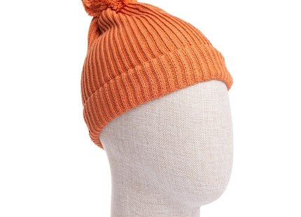HelloBaby Pom-Pom Knitted Baby Beanie (One Size)