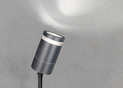 4lite Marinus GU10 Outdoor Garden Spike Light - Anthracite