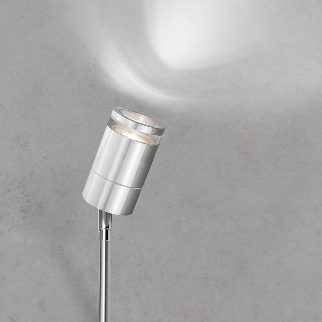 4lite Marinus GU10 Outdoor Garden Spike Light - Stainless Steel