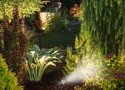 4lite Marinus GU10 Outdoor Garden Spike Light - Stainless Steel