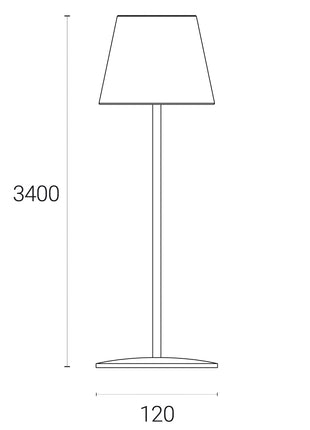 4lite USB Cordless Table Lamp