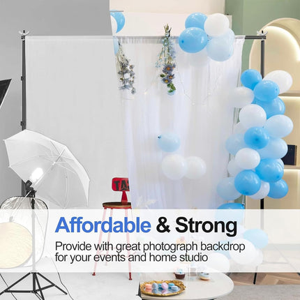 Backdrop Stand 3x2.6m Adjustable Photo Studio Support Kit with Bag EMART