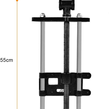 10.5" Heavy Duty Steel Front Vise – Workbench Clamp for Woodworking & Welding